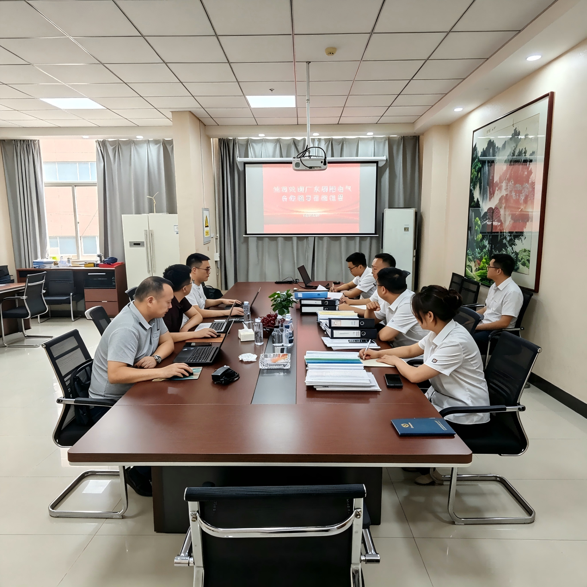 Deepening Cooperation and Seeking Development – Leaders of Guangdong Mingyang Electric Visit Shenyang Deguang Electric for Inspection and Exchange